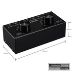B026 6 Eingang 2 Ausgang oder 2 Eingang 6 Ausgang Audio-Signalschalter RCA-Anschluss