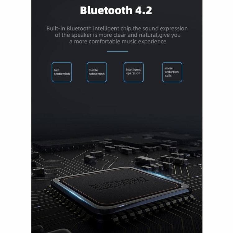 Fineblue MK-22 TWS Magnetische Absorption Bluetooth Lautsprecher mit LED Licht Lautsprecher
