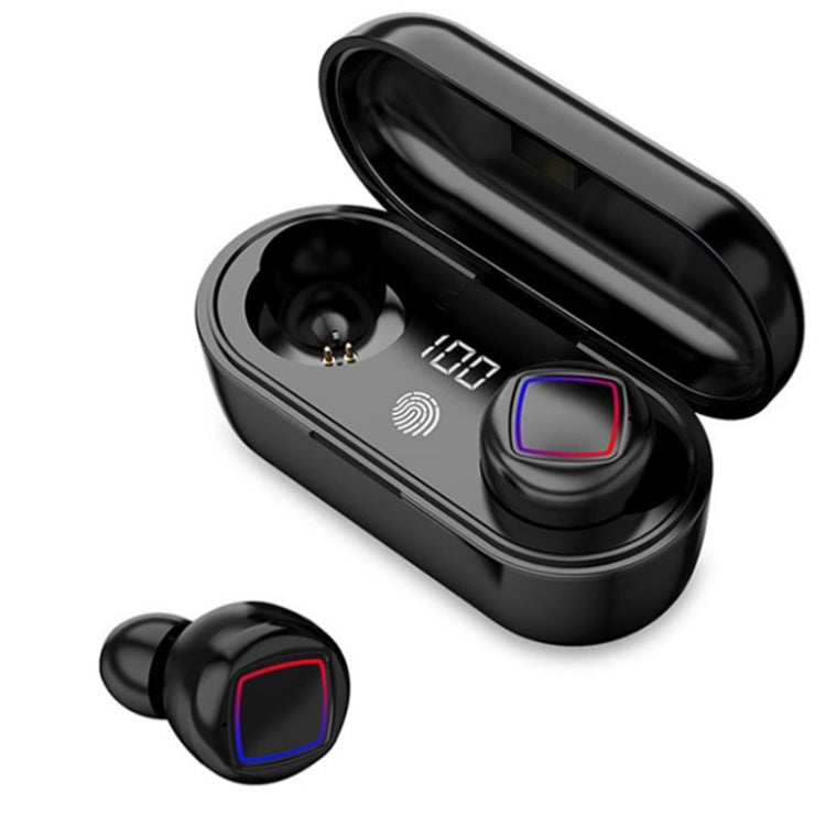 TWS Fingerabdruck Touch Bluetooth Headset LED Batteriestatusanzeige mit Ladebox