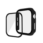 ENKAY Hat-Prince Schutzhülle aus Polycarbonat mit Rundumschutz + Displayschutz aus gehärtetem Glas für Apple Watch Series 6 / 5 / 4 / SE 3 / SE 2 / SE 1 44 mm