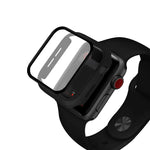 ENKAY Hat-Prince Schutzhülle aus Polycarbonat mit Rundumschutz + Displayschutz aus gehärtetem Glas für Apple Watch Series 6 / 5 / 4 / SE 3 / SE 2 / SE 1 44 mm