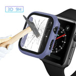 ENKAY Hat-Prince Schutzhülle aus Polycarbonat mit Rundumschutz + Displayschutz aus gehärtetem Glas für Apple Watch Series 6 / 5 / 4 / SE 3 / SE 2 / SE 1 44 mm