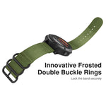 For Garmin Fenix 3 / 5X Universal 26MM Three-ring Nylon Watchband