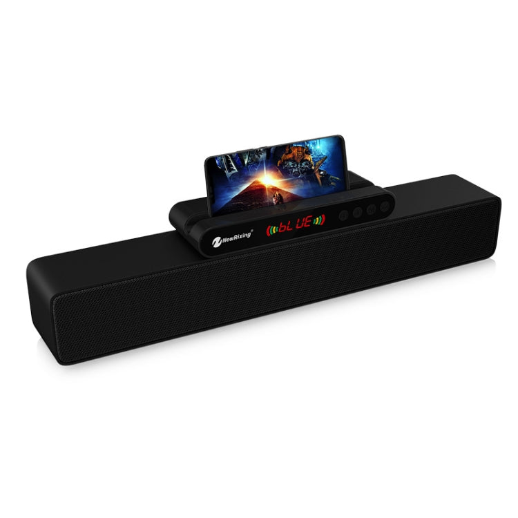 Newrixing NR5017 LED Bluetooth Tragbarer Lautsprecher TWS Verbindung Lautsprecher Soundsystem 10W Stereo Surround Lautsprecher