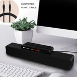 Newrixing NR5017 LED Bluetooth Tragbarer Lautsprecher TWS Verbindung Lautsprecher Soundsystem 10W Stereo Surround Lautsprecher