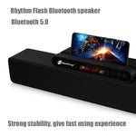 Newrixing NR5017 LED Bluetooth Tragbarer Lautsprecher TWS Verbindung Lautsprecher Soundsystem 10W Stereo Surround Lautsprecher