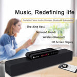 Newrixing NR5017 LED Bluetooth Tragbarer Lautsprecher TWS Verbindung Lautsprecher Soundsystem 10W Stereo Surround Lautsprecher