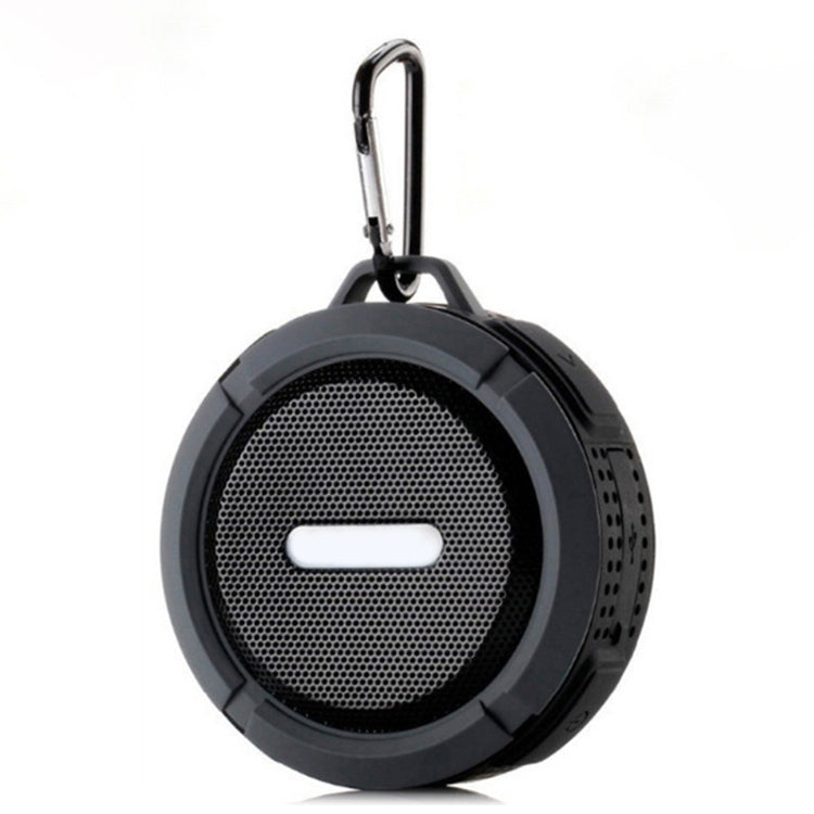 C6a Outdoor Chuck kabelloser Bluetooth-Autolautsprecher mit Saugnapf, unterstützt TF-Karte