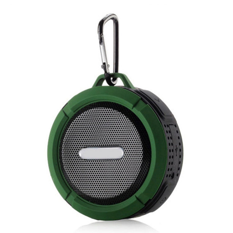 C6a Outdoor Chuck kabelloser Bluetooth-Autolautsprecher mit Saugnapf, unterstützt TF-Karte