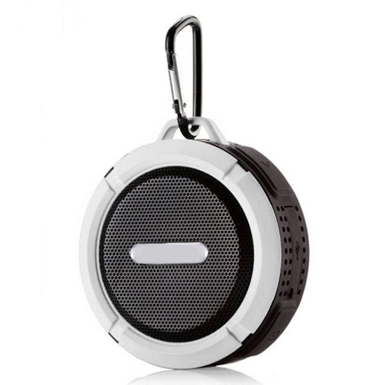 C6a Outdoor Chuck kabelloser Bluetooth-Autolautsprecher mit Saugnapf, unterstützt TF-Karte