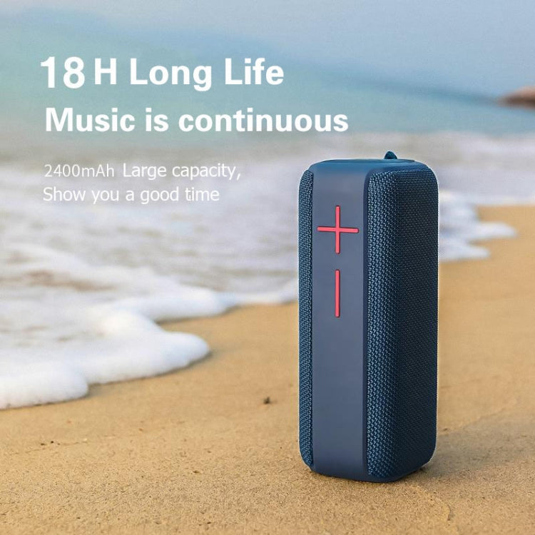 P15 10W Tragbarer Bluetooth Lautsprecher Outdoor Sound System Stereo, unterstützt TF&FM