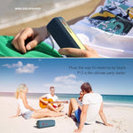 P15 10W Tragbarer Bluetooth Lautsprecher Outdoor Sound System Stereo, unterstützt TF&FM