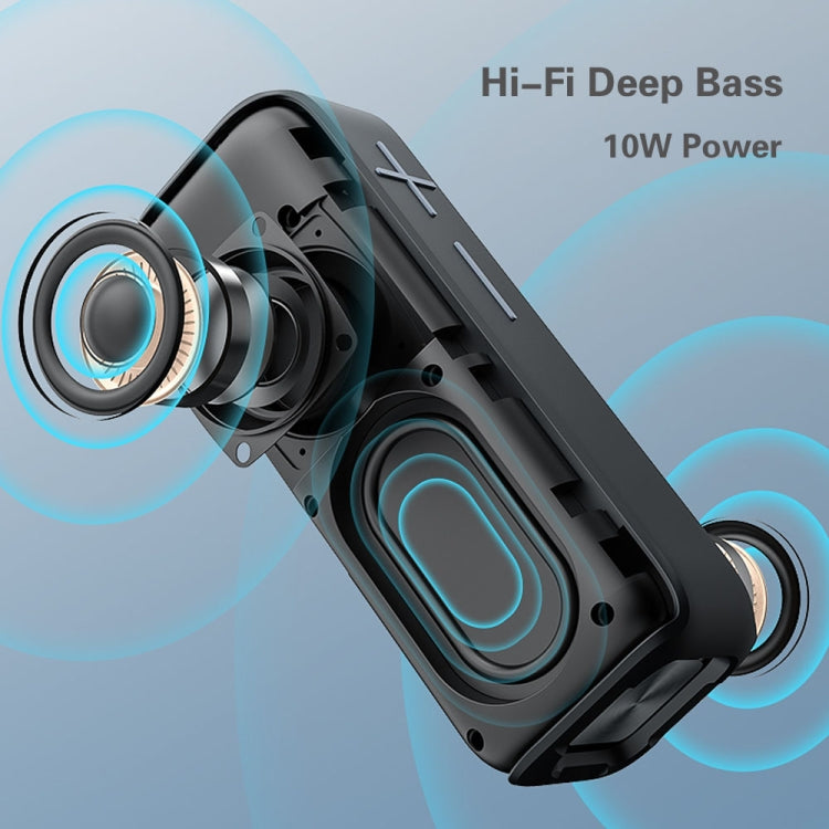 P15 10W Tragbarer Bluetooth Lautsprecher Outdoor Sound System Stereo, unterstützt TF&FM