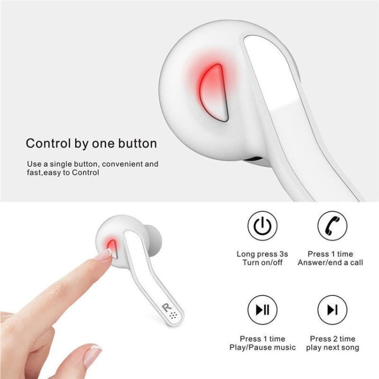 T88 Mini Touch-Steuerung Hifi Kabellose Bluetooth Ohrhörer TWS Kabellose Ohrstöpsel mit Ladebox