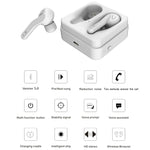 T88 Mini Touch-Steuerung Hifi Kabellose Bluetooth Ohrhörer TWS Kabellose Ohrstöpsel mit Ladebox