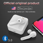 T88 Mini Touch-Steuerung Hifi Kabellose Bluetooth Ohrhörer TWS Kabellose Ohrstöpsel mit Ladebox
