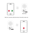 BT628 10W Tragbare TWS Transparente Bluetooth-Lautsprecher mit magnetisch verbindbarer Basis Outdoor Stereo Bass Subwoofer