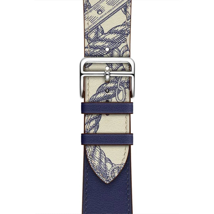 Für Apple Watch 3 / 2 / 1 Generation 42 mm Universal-Siebdruck-Armband mit einem Ring