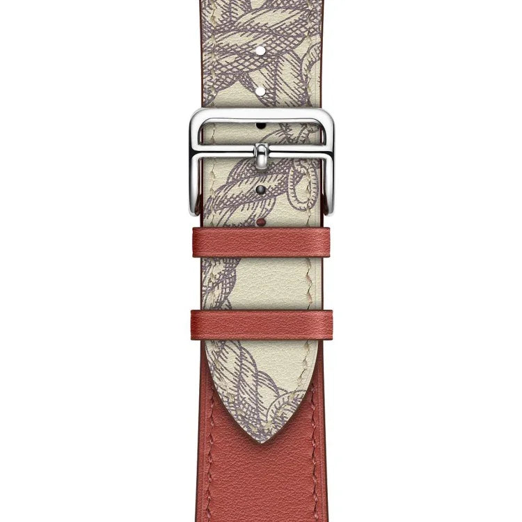 Für Apple Watch 3 / 2 / 1 Generation 42 mm Universal-Siebdruck-Armband mit einem Ring