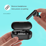 T10 Mini Touch-Steuerung Hifi TWS Kabellose Bluetooth Ohrhörer mit Mikrofon & Ladebox