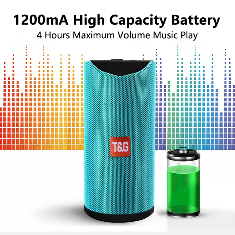 TG113 Tragbare Bluetooth-Lautsprecher Wasserdicht Stereo Outdoor Lautsprecher MP3 Bass Soundbox mit UKW-Radio
