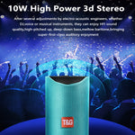TG113 Tragbare Bluetooth-Lautsprecher Wasserdicht Stereo Outdoor Lautsprecher MP3 Bass Soundbox mit UKW-Radio