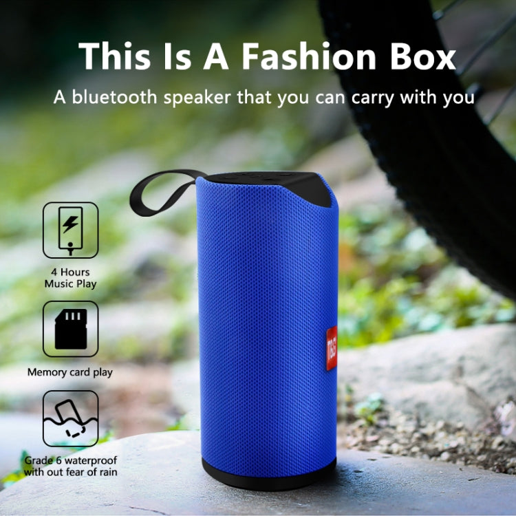 TG113 Tragbare Bluetooth-Lautsprecher Wasserdicht Stereo Outdoor Lautsprecher MP3 Bass Soundbox mit UKW-Radio
