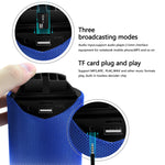 TG113 Tragbare Bluetooth-Lautsprecher Wasserdicht Stereo Outdoor Lautsprecher MP3 Bass Soundbox mit UKW-Radio