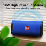 TG113 Tragbare Bluetooth-Lautsprecher Wasserdicht Stereo Outdoor Lautsprecher MP3 Bass Soundbox mit UKW-Radio