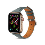 Universelles, dünnes Lederarmband für Apple Watch 3 / 2 / 1. Generation (38 mm).