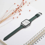 Universelles, dünnes Lederarmband für Apple Watch 3 / 2 / 1. Generation (38 mm).