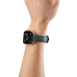 Universelles, dünnes Lederarmband für Apple Watch 3 / 2 / 1. Generation (38 mm).