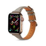Universelles, dünnes Lederarmband für Apple Watch 3 / 2 / 1. Generation (38 mm).