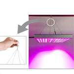 45W 144 LEDs Vollspektrum-Pflanzenbeleuchtung Fitolampen für Pflanzen Blumen Sämlingszucht Wachstumslampen LED Grow Light AC85-265V, US, EU, AU, UK