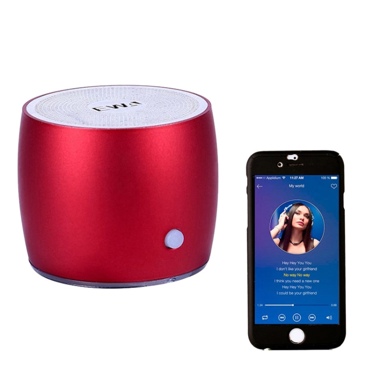EWA A103 Tragbarer Bluetooth Lautsprecher Drahtloser schwerer Bass Bomm Box Subwoofer Telefonanruf Surround Sound Bluetooth Duschlautsprecher