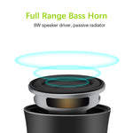 EWA A2 Pro Metall-Lautsprecher Outdoor Wasserdichter Bluetooth-Sound Bass-Lautsprecher
