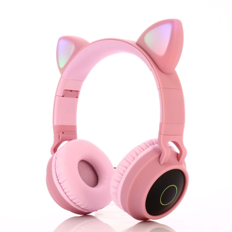 Niedliche Katzenohren Bluetooth 5.0 Kopfhörer Faltbare On-Ear Stereo Kabelloses Headset mit Mikrofon / LED-Licht / FM-Radio / TF-Karte, SYA00833501F, SYA00833501A, SYA00833501B, SYA00833501C, SYA00833501D, SYA00833501E