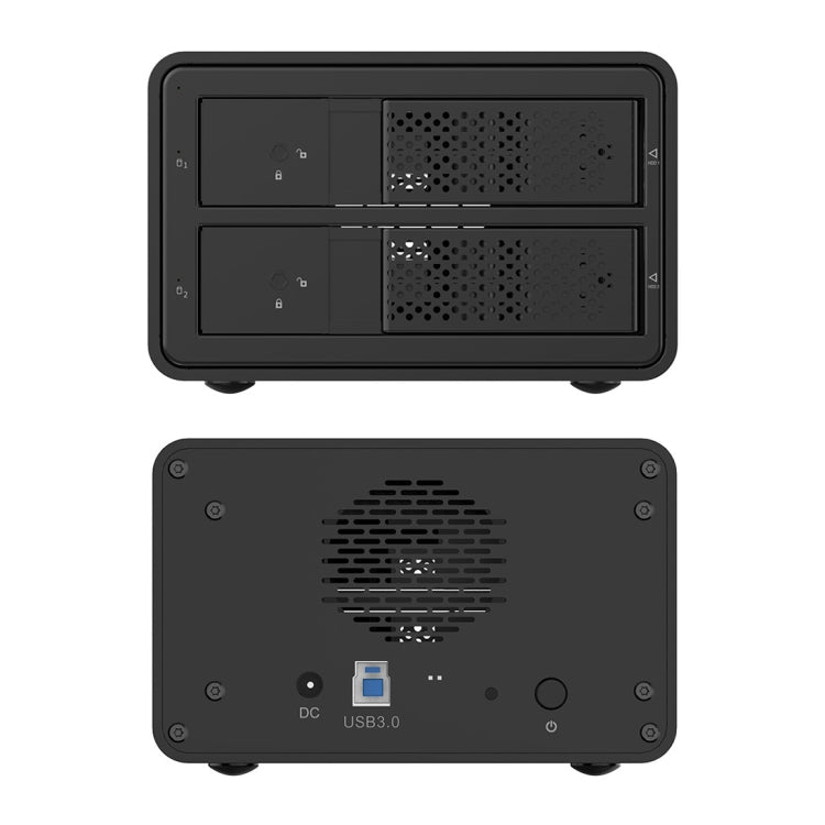 ORICO 9528U3 3,5-Zoll Externes Festplattengehäuse