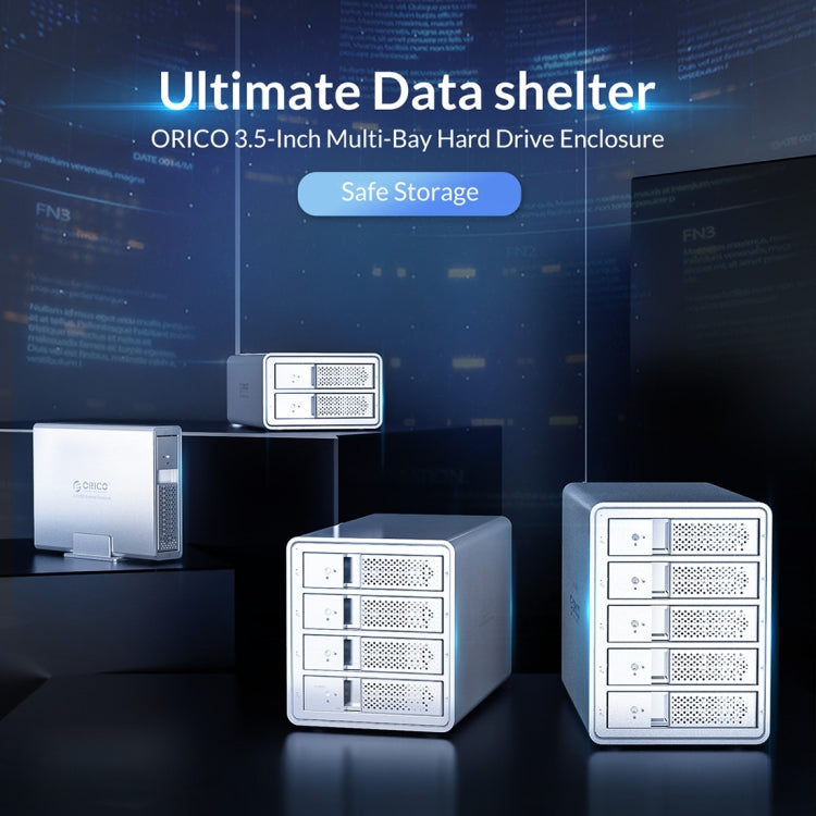 ORICO 9528U3 3,5-Zoll Externes Festplattengehäuse