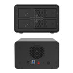 ORICO 9528RU3 3,5-Zoll Externes Festplattengehäuse mit RAID