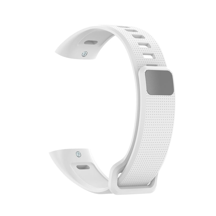 For Huawei Band 2 Pro / Band 2 / ERS-B19 / ERS-B29 Sports Bracelet Silicone Strap, White, Orange, Pink, Black, Gray, Green, Blue, Midnight Blue
