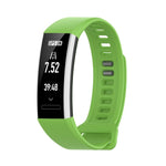 For Huawei Band 2 Pro / Band 2 / ERS-B19 / ERS-B29 Sports Bracelet Silicone Strap, White, Orange, Pink, Black, Gray, Green, Blue, Midnight Blue