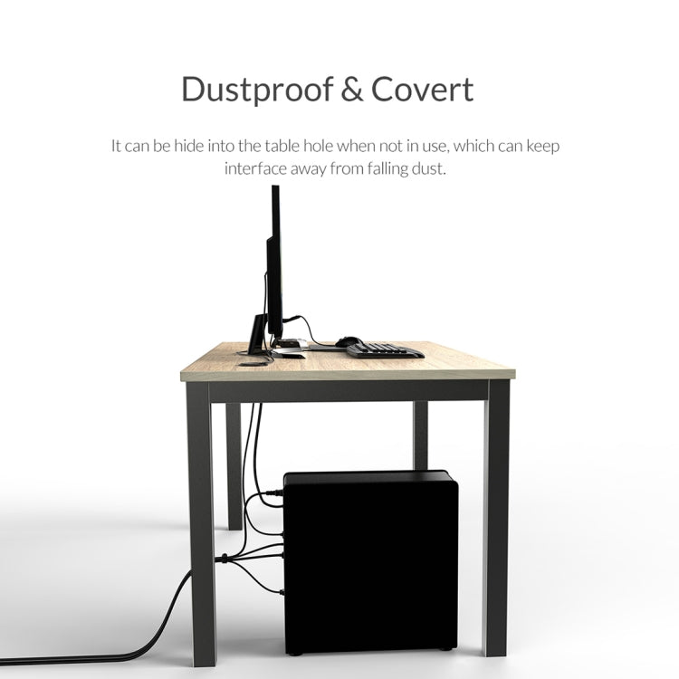 ORICO DESK-2U1C Desktop Stromdurchführung Multifunktions-HUB