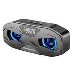 M5 Coole Eule Design Bluetooth Lautsprecher LED Blitz Drahtloser Lautsprecher FM Radio Wecker TF-Karte