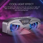 M5 Coole Eule Design Bluetooth Lautsprecher LED Blitz Drahtloser Lautsprecher FM Radio Wecker TF-Karte
