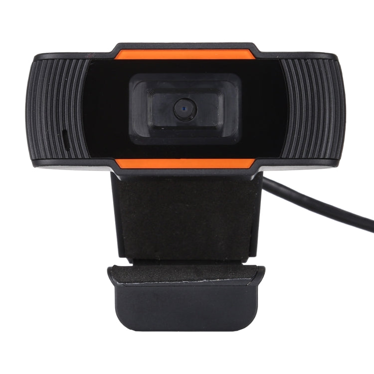 HXSJ A870 Webcam HD 480P PC-Kamera mit schallabsorbierendem Mikrofon MIC für Skype für Android TV Drehbare Computer-Kamera USB Web Cam, 480P