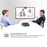 HXSJ A870 Webcam HD 480P PC-Kamera mit schallabsorbierendem Mikrofon MIC für Skype für Android TV Drehbare Computer-Kamera USB Web Cam, 480P