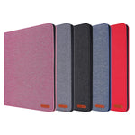 Horizontal Flip TPU + Fabric PU Leather Protective Case with Name Card Clip, For iPad Pro 12.9(2020)