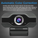 HD 1080P Webcam mit eingebautem Mikrofon Smart Webcam USB Streaming Beauty Live Kamera für Computer Android TV