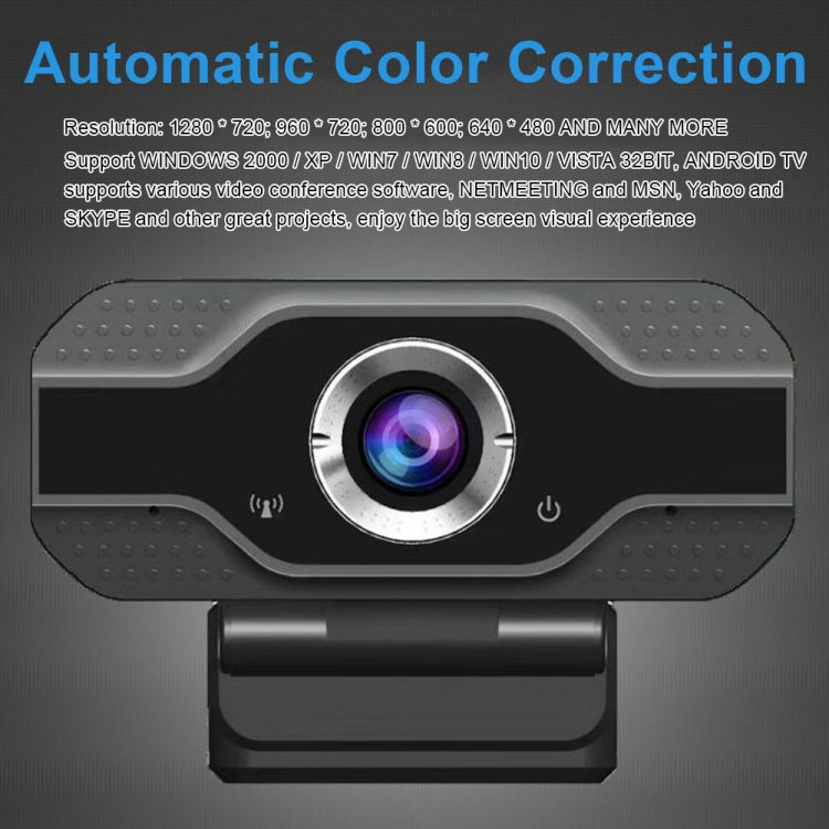 HD 1080P Webcam mit eingebautem Mikrofon Smart Webcam USB Streaming Beauty Live Kamera für Computer Android TV